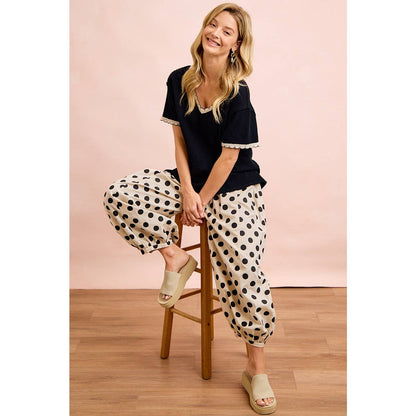 Polka Dot Balloon Pants