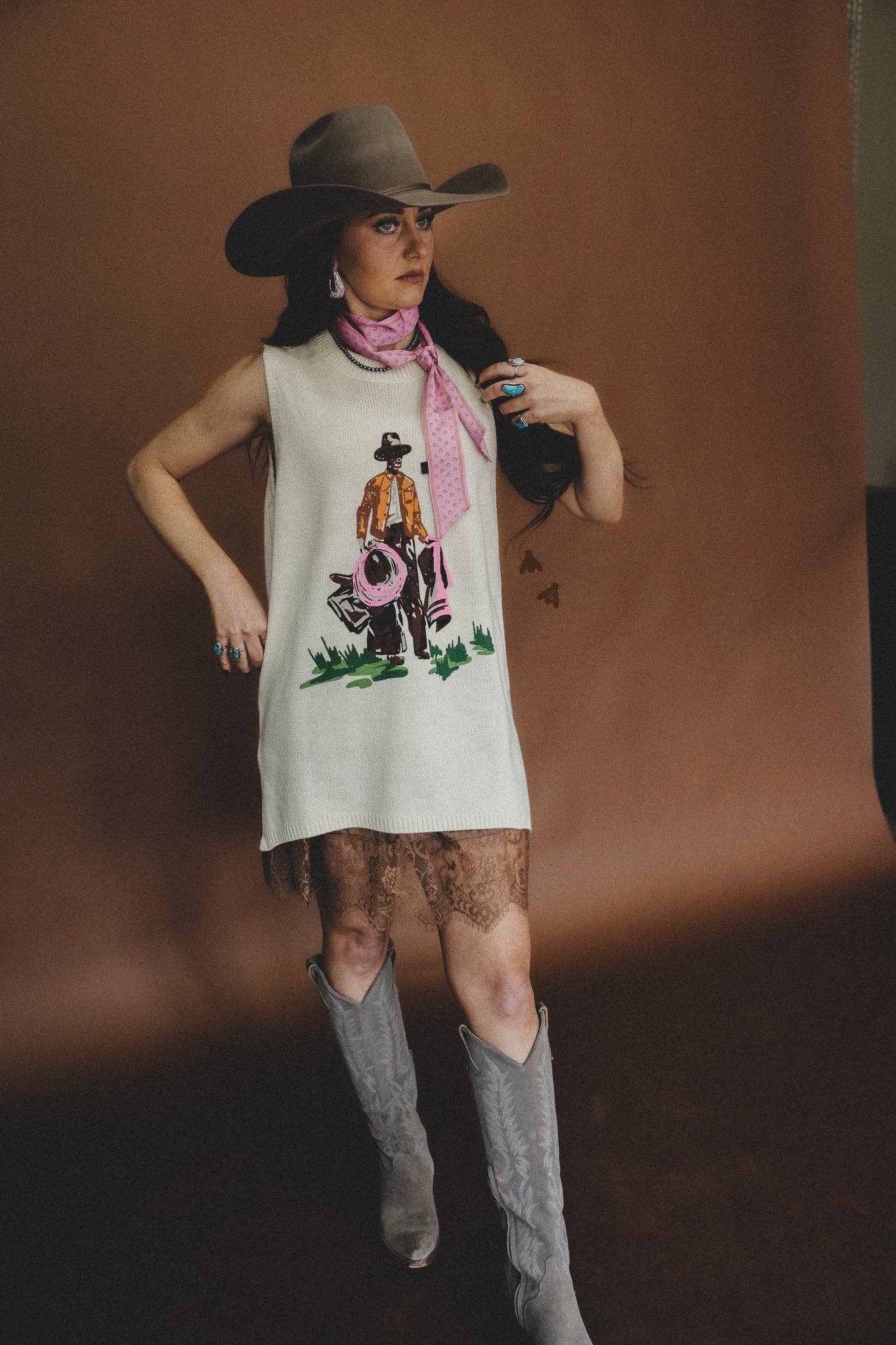 Rogue Rancher Knit Dress