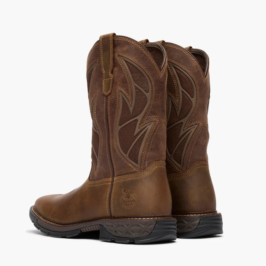 Georgia Boot Carbo-Tec FLX 11" Pull-On Work Boots