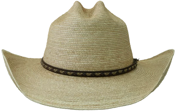SunBody 4 Inch Brim, Oak Palm Cattleman Hat