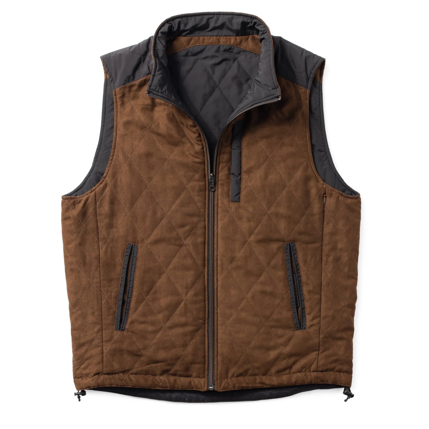 Madison Creek Black & Brown High Point Reversible Vest