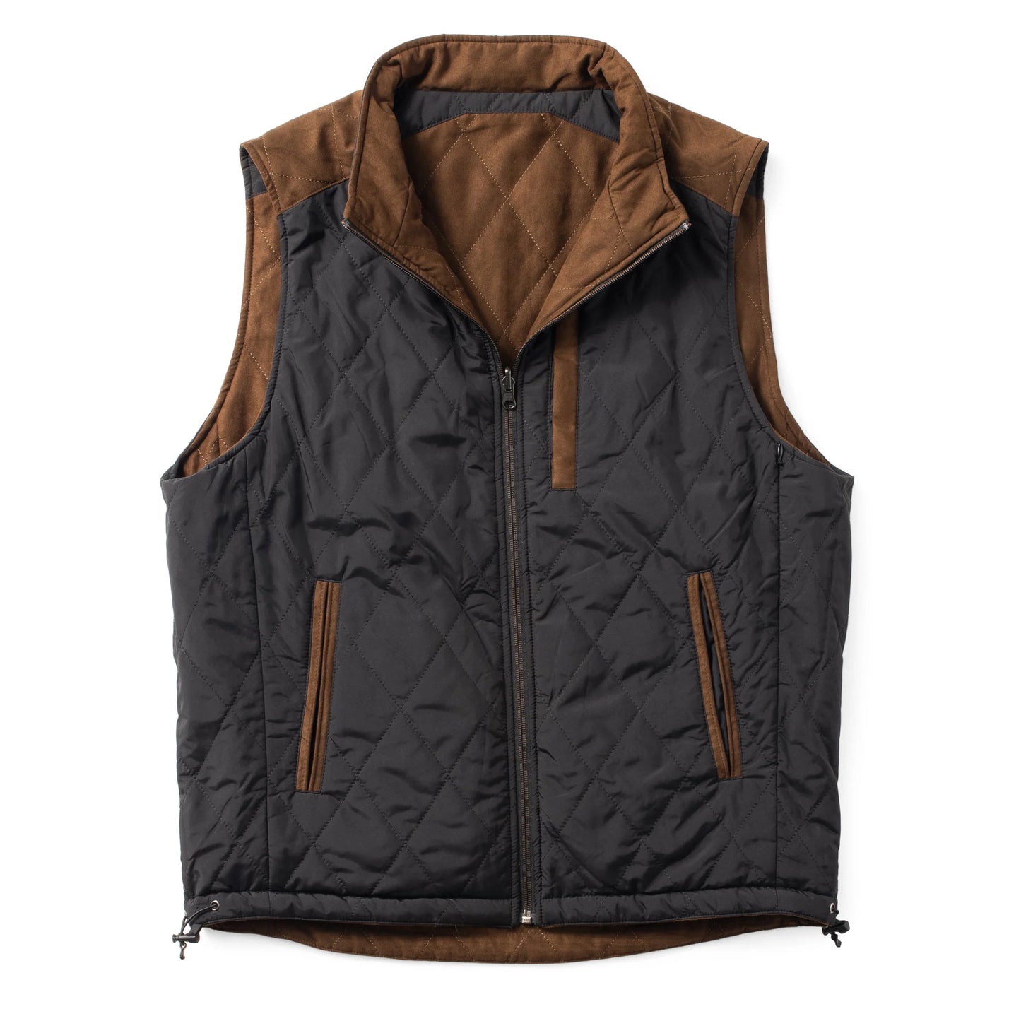 Madison Creek Black & Brown High Point Reversible Vest