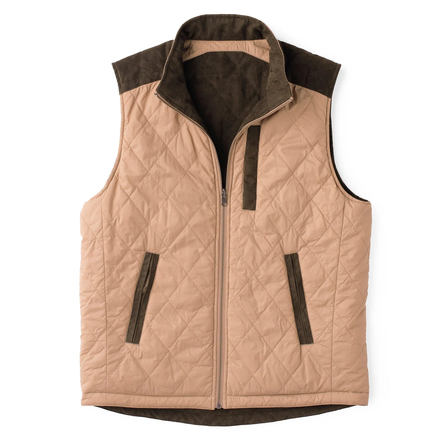 Madison Creek Olive & Taupe High Point Reversible Vest
