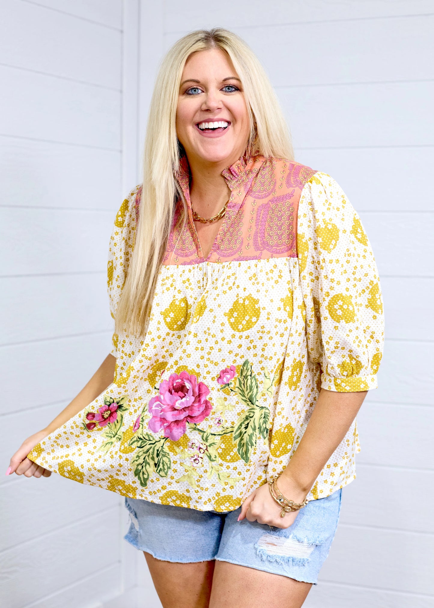 Layerz Clothing - The Multi Pattern Tinley Top