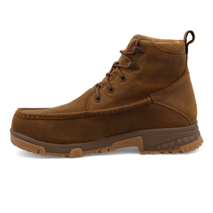 Twisted X Distressed Saddle 6" Work Boots