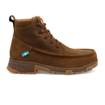 Twisted X Distressed Saddle 6" Work Boots