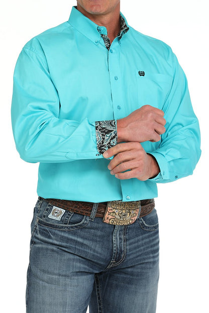 Cinch Turquoise Western Shirt