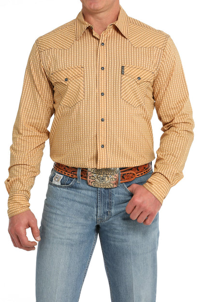 Cinch Modern Fit Stripe Snap Front Western Shirt