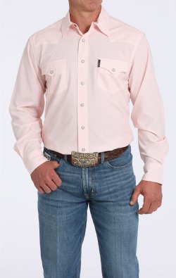 Cinch Modern Fit Pink Pattern Western Shirt