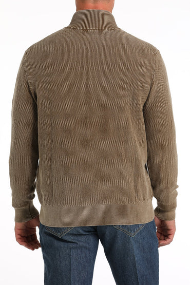Cinch Jacquard Pullover Sweater