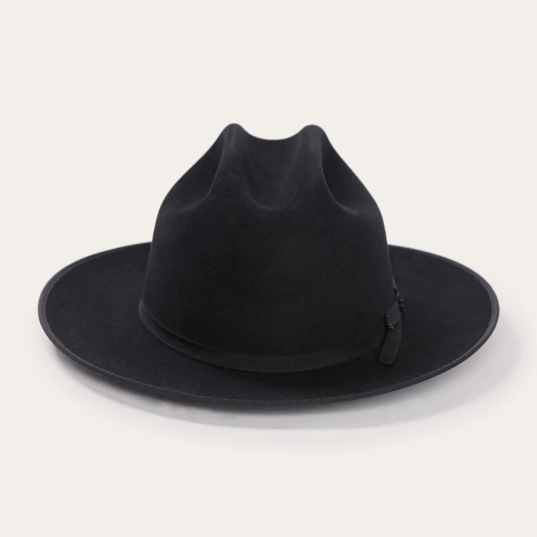 Stetson Black Open Road 6X Cowboy Hat