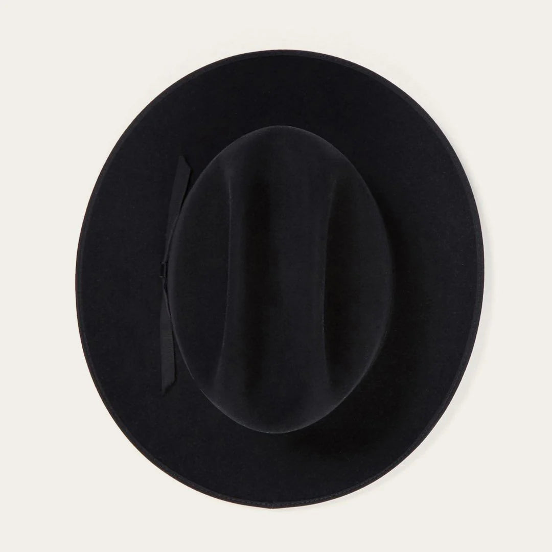 Stetson Black Open Road 6X Cowboy Hat