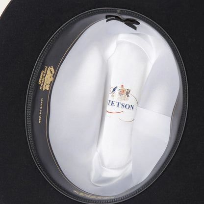 Stetson Black Open Road 6X Cowboy Hat