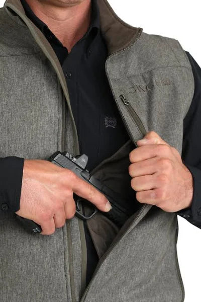 Cinch Olive Conceal Carry Bonded Vest