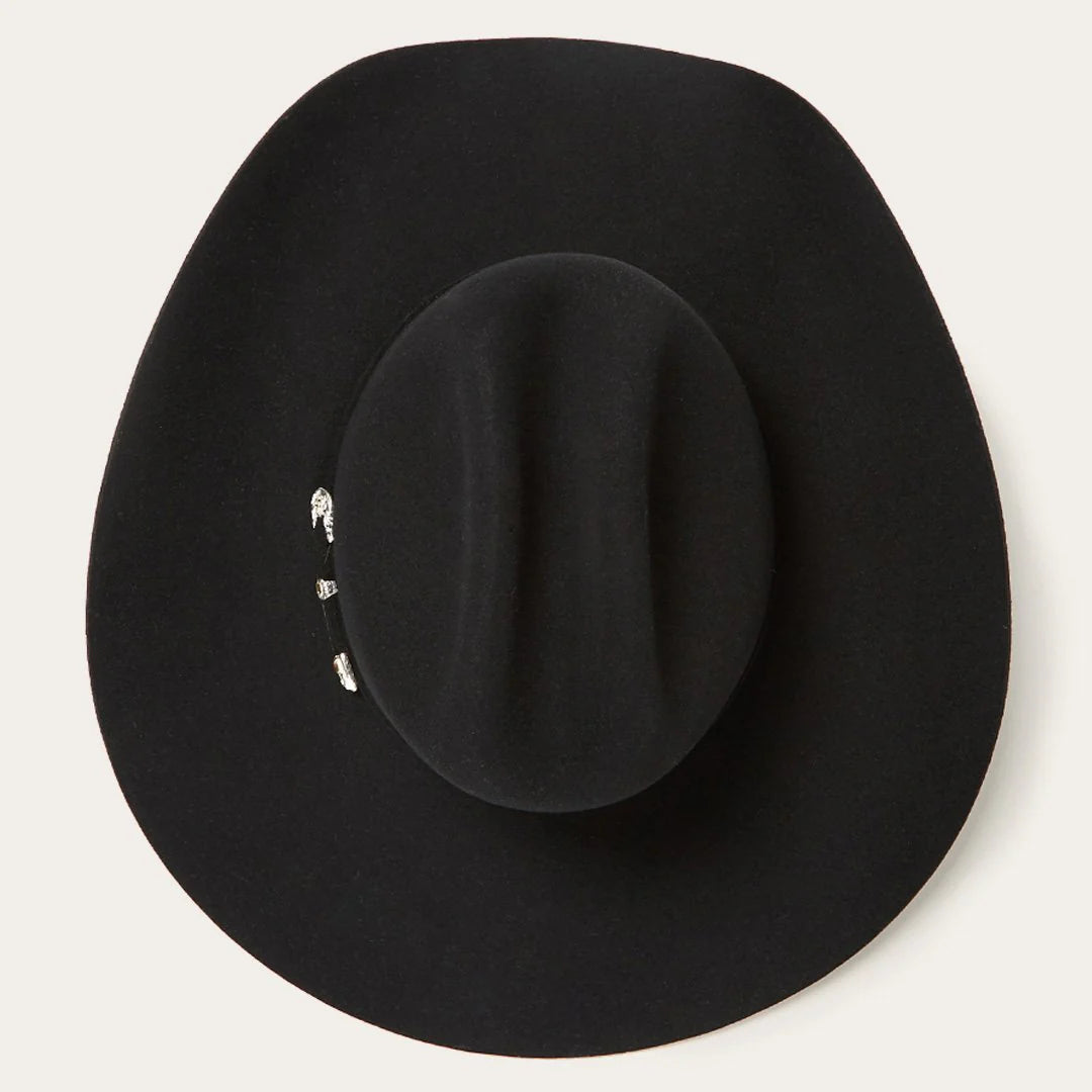 Stetson Black Brenham 4X Cowboy Hat